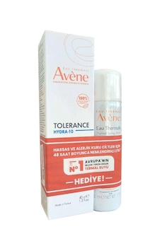 Avène Tolerance Hydra 10 Cream 40 Ml + Termal Su 50 Ml Avène Tolerance Hydra 10 Cream 40 Ml + Termal Su 50 Ml