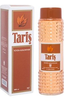 Tariş 70 Derece Tütün Kolonyası Cam Şişe 300 ML Tariş 70 Derece Tütün Kolonyası Cam Şişe 300 ML