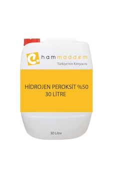 Hidrojen Peroksit Perhidrol %50 30 Litre Hidrojen Peroksit Perhidrol %50 30 Litre