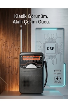 Şarjlı Cep Radyosu Fm Am Sw 3 Bant Deprem Çantası İçin Küçük El Radyosu Şarjlı Cep Radyosu Fm Am Sw 3 Bant Deprem Çantası İçin Küçük El Radyosu