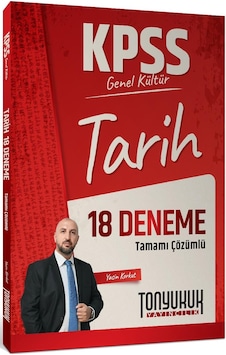 Tonyukuk Yayıncılık Kpss Genel Kültür Tarih Tamamı Çözümlü 18 Deneme Tonyukuk Yayıncılık Kpss Genel Kültür Tarih Tamamı Çözümlü 18 Deneme