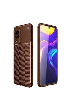 Zore Vivo V21 Kılıf Omsy Negro Silikon Kapak - Kahverengi Zore Vivo V21 Kılıf Omsy Negro Silikon Kapak - Kahverengi
