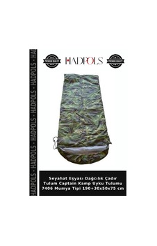 Seyahat Eşyası Dağcılık Çadır Tulum Captain Kamp Uyku Tulumu 7406 Mumya Tipi 190+30x50x75 Cm Çok Renkli Seyahat Eşyası Dağcılık Çadır Tulum Captain Kamp Uyku Tulumu 7406 Mumya Tipi 190+30x50x75 Cm Çok Renkli
