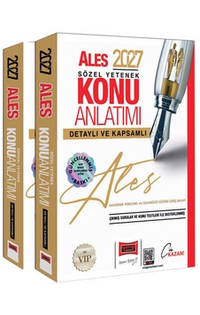 Yargı 2027 Ales Vip Sayısal Sözel Yetenek Detaylı Ve Kapsamlı Konu Anlatımı 2 Cilt Yargı 2027 Ales Vip Sayısal Sözel Yetenek Detaylı Ve Kapsamlı Konu Anlatımı 2 Cilt