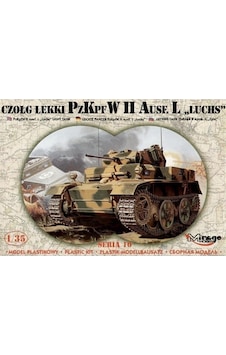 Mirage 35107 1/35 Ölçek, Pzkpfw Iı Ausf L Luchs Light Tank, Plastik Model Kiti-49808 Mirage 35107 1/35 Ölçek, Pzkpfw Iı Ausf L Luchs Light Tank, Plastik Model Kiti-49808