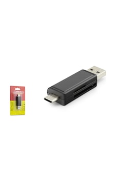 Hadron HDX7026 USB A Type-C Kart Okuyucu Hadron HDX7026 USB A Type-C Kart Okuyucu