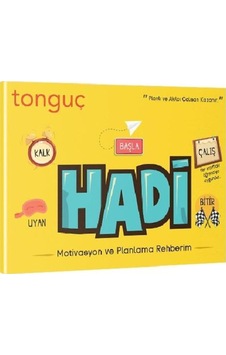 Tonguç Hadi Motivasyon Ve Planlama Rehberim 9786254221033 Tonguç Hadi Motivasyon Ve Planlama Rehberim 9786254221033