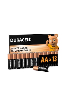 Duracell Basıc Aa Alkalin Kalem Pil 13'lü Paket 1,5v Duracell Basıc Aa Alkalin Kalem Pil 13'lü Paket 1,5v