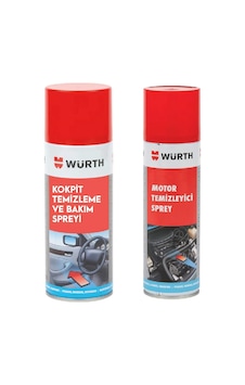 Würth Motor Temizleyici Araç Kokpit Temizleme ve Bakım Spreyi N11.159 Würth Motor Temizleyici Araç Kokpit Temizleme ve Bakım Spreyi N11.159