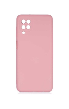 Galaxy A12 Kılıf Zore Mara Lansman Kapak Pembe Açık Galaxy A12 Kılıf Zore Mara Lansman Kapak Pembe Açık