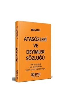 Atasözleri Ve Deyimler Sözlüğü Plastik  Kapak
