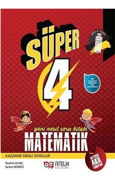 4 Sınıf Matematik Yeni Nesil Süper Soru Kitabı Nitelik Yayınları 4 Sınıf Matematik Yeni Nesil Süper Soru Kitabı Nitelik Yayınları