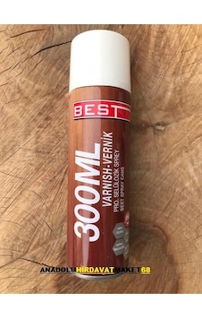Best 300ml Şeffaf Parlak Vernik Çok Amaçlı Sprey Vernik Best 300ml Şeffaf Parlak Vernik Çok Amaçlı Sprey Vernik