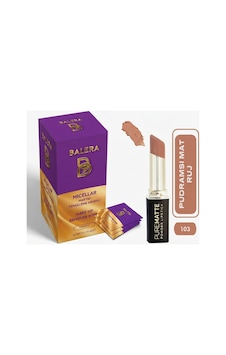 Pure Matte Powder Lipstick No: 103 - Nemlendirici Pudramsı Mat Ruj Makyaj Temizleme Mendili Hediyeli 0 Pure Matte Powder Lipstick No: 103 - Nemlendirici Pudramsı Mat Ruj Makyaj Temizleme Mendili Hediyeli 0