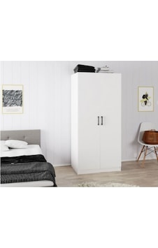 Tdesıgno Aylin Giyinme Dolabı - Çok Amaçlı Dolap - Gardırop 80 Cm Beyaz Tdesıgno Aylin Giyinme Dolabı - Çok Amaçlı Dolap - Gardırop 80 Cm Beyaz