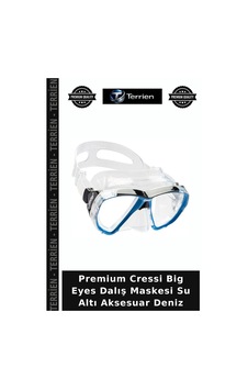 Premium Cressi Big Eyes Dalış Maskesi Su Altı Aksesuar Deniz Clear-Clear Premium Cressi Big Eyes Dalış Maskesi Su Altı Aksesuar Deniz Clear-Clear