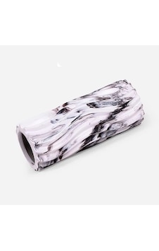 Gymo Pro Series Cloudy Wavy Foam Roller Pilates Masaj Rulosu Siyah Siyah