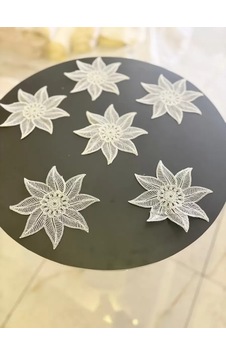 6'lı Dantel Kahve Sunumluğu 15x15 Cm Asorti Desenli Fincan Altlığı Şık Sunum Seti Çok Renkli 6'lı Dantel Kahve Sunumluğu 15x15 Cm Asorti Desenli Fincan Altlığı Şık Sunum Seti Çok Renkli