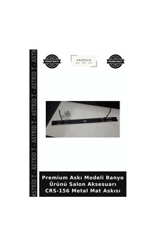 Premium Askı Modeli Banyo Ürünü Salon Aksesuarı Crs-156 Metal Mat Askısı Diğer Premium Askı Modeli Banyo Ürünü Salon Aksesuarı Crs-156 Metal Mat Askısı Diğer