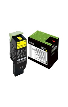Lexmark Cs510 - 70C8Xy0 Yüksek Kapasite Sarı Toner