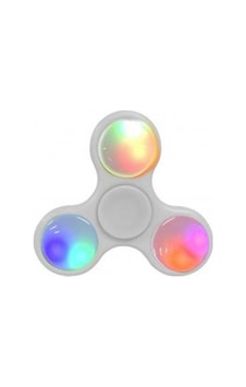 Favorim Shop Işıklı Stres Çarkı Hand Spinner Beyaz Favorim Shop Işıklı Stres Çarkı Hand Spinner Beyaz