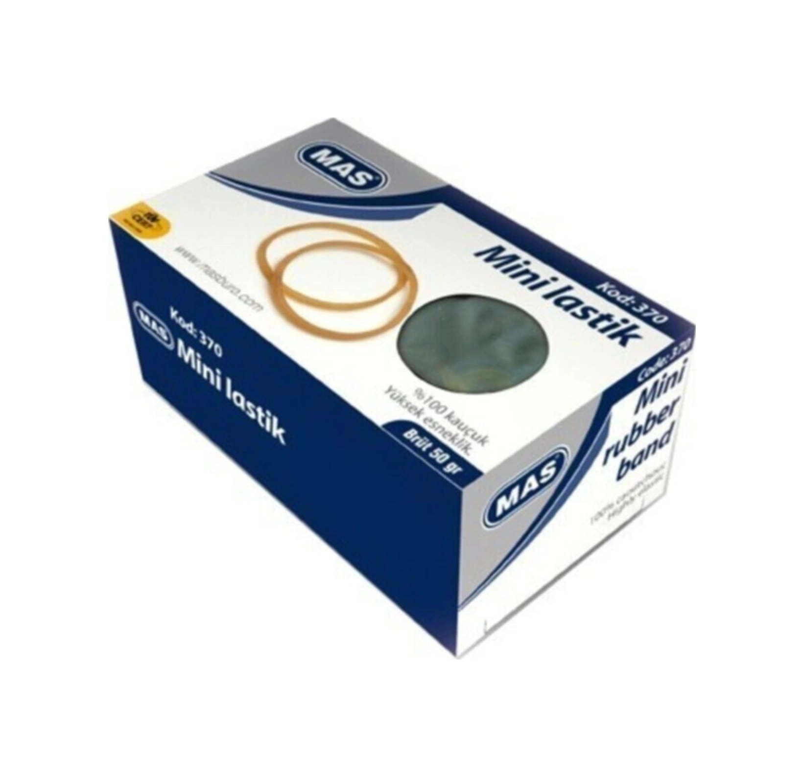 Ambalaj Lastiği 50gr %100 Kauçuk Mini Kt 370 Ambalaj Lastiği 50gr %100 Kauçuk Mini Kt 370