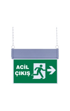 Sg051-s3 Çift Yönlü Acil Yönlendirme Armatürü Zincirli Acil Çıkış Sağ-sol A2d25 Sg051-s3 Çift Yönlü Acil Yönlendirme Armatürü Zincirli Acil Çıkış Sağ-sol A2d25
