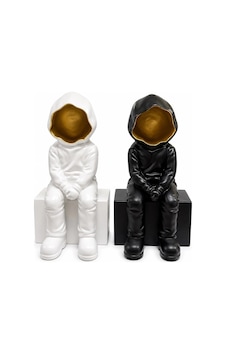 Dekoratif Polyester Oturan Astronot Biblosu Alk5302 Dekoratif Polyester Oturan Astronot Biblosu Alk5302