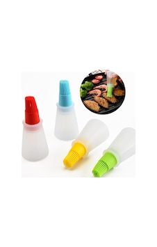 Silikon Pompalı Hazneli Yağ Sos Yumurta Fırça Barbekü Izgara Ölçek - 335616309