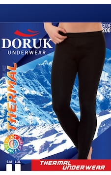 Doruk 201 Alt İçlik - Xl-l Siyah Doruk 201 Alt İçlik - Xl-l Siyah