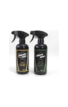 Shine Wax Hızlı Cila & Lastik Parlatıcı Sprey 500 Ml 2'li Set Shine Wax Hızlı Cila & Lastik Parlatıcı Sprey 500 Ml 2'li Set