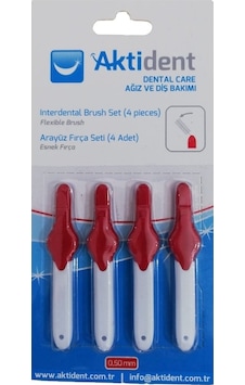 Aktident Arayüz Fırça Seti 0.50 MM 4'lü Aktident Arayüz Fırça Seti 0.50 MM 4'lü