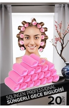 Süngerli Gece Bigudisi 3 Cm 20 Adet Solingen Professional