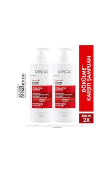 Dercos Energisant Saç Dökülmesine Karşı Şampuan 2 x 400 ML