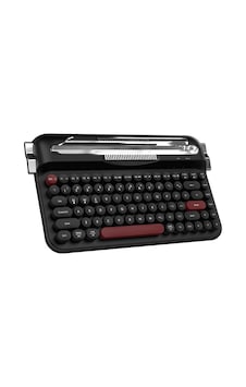 Kablosuz Bluetooth & 2.4g Çift Modlu Retro Daktilo Tasarımlı Klavye Yuvarlak Tuşlu, Tablet & Telefon Standlı, Ergonomik, Taşınabilir, Pille Çalışan, Sessiz Ve Konforlu Af84 Siyah Sku: Zeusb0flq1nn2 Kablosuz Bluetooth & 2.4g Çift Modlu Retro Daktilo Tasarımlı Klavye Yuvarlak Tuşlu, Tablet & Telefon Standlı, Ergonomik, Taşınabilir, Pille Çalışan, Sessiz Ve Konforlu Af84 Siyah Sku: Zeusb0flq1nn2