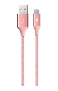 TTec AlumiCable Micro USB Şarj Kablosu - Roze Altın 2DK11RA TTec AlumiCable Micro USB Şarj Kablosu - Roze Altın 2DK11RA