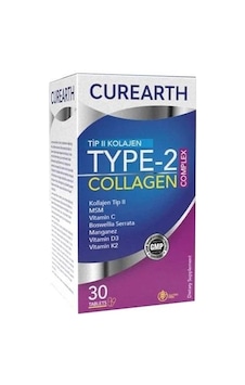 Curearth Type-2 Collagen Complex 30 Tablet Curearth Type-2 Collagen Complex 30 Tablet