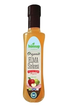 Hünnap Organik Elma Sirkesi 250 ML