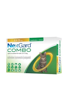 D- Nexxgar-d Combo İç Dış Koruma 2,5-7,5 Kg Kedi