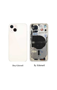 Teknonet Apple Uyumlu iPhone 13 Boş Kasa - Beyaz Beyaz Teknonet Apple Uyumlu iPhone 13 Boş Kasa - Beyaz Beyaz