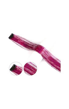 Klipsli Hair Tinsel Saç Simi - Htk21 Çok Renkli