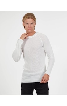 Slim Fit Örme Pamuk Triko Kazak Tüylenmez Şık Dar Kesim Bisiklet Yaka Kazak Ekru Slim Fit Örme Pamuk Triko Kazak Tüylenmez Şık Dar Kesim Bisiklet Yaka Kazak Ekru