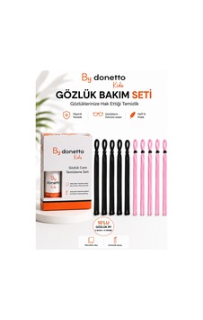 Sprey Set Ve 10'lu Çocuk Gözlük İpi Pembe-siyah - 900772683