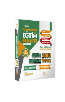 Kpss Eğitim Bilimleri Tüm Dersler Tek Kitap Soru Bankası Çözümü İçinde Anamorfik Yayınları Kpss Eğitim Bilimleri Tüm Dersler Tek Kitap Soru Bankası Çözümü İçinde Anamorfik Yayınları
