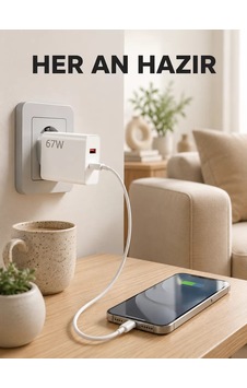 Northcity 67 Watt Type C Şarj Adaptörü - Yeni Nesil Asus Zenfone 7 8 9 , Hızlı Şarj Northcity 67 Watt Type C Şarj Adaptörü - Yeni Nesil Asus Zenfone 7 8 9 , Hızlı Şarj