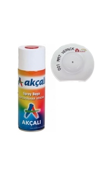 Akçalı Sprey Boya 400 001 Mat Vernik(CLZ)