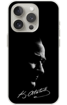 Apple Uyumlu iPhone 12 Pro Şeffaf Kılıf Atatürk 1 Tasarımlı Apple Uyumlu iPhone 12 Pro Şeffaf Kılıf Atatürk 1 Tasarımlı