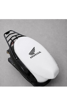 Honda Beyaz Penye Motorsiklet Sele Kılıfı 1.kalite Likrali Penye Yıkanabilir