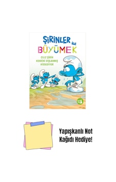 Şirinler İle Büyümek 10 - Cılız Şirin Kendini Dışlanmış Hissediyor + Yapışkanlı Not Kağıdı Şirinler İle Büyümek 10 - Cılız Şirin Kendini Dışlanmış Hissediyor + Yapışkanlı Not Kağıdı