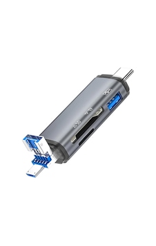 Usb Otg Kart Okuyucu Type-c To Usb Uçlu Pc Bilgisayar Ve Notebook Uyumlu Mikro Sd Kart Okuyucu Usb A Usb Otg Kart Okuyucu Type-c To Usb Uçlu Pc Bilgisayar Ve Notebook Uyumlu Mikro Sd Kart Okuyucu Usb A